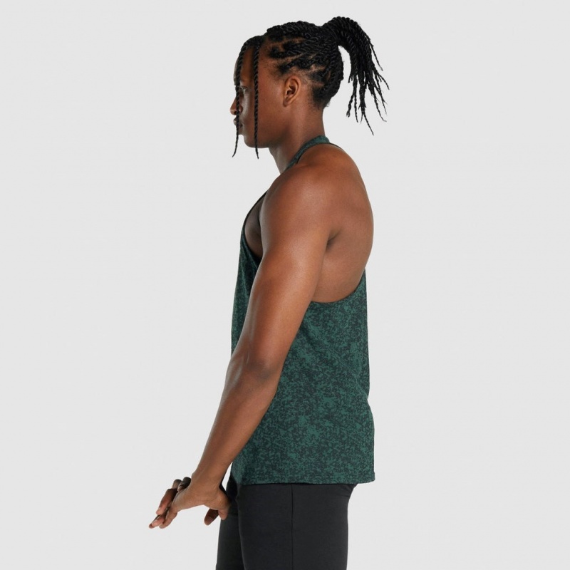 Γιλεκο Gymshark Critical 2.0 Stringer σκούρο πρασινο | 920EPUGHN