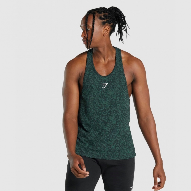 Γιλεκο Gymshark Critical 2.0 Stringer σκούρο πρασινο | 920EPUGHN