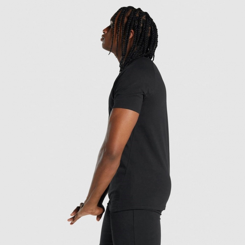 μπλουζακια Gymshark Critical 2.0 μαυρα | 138FSRDZL
