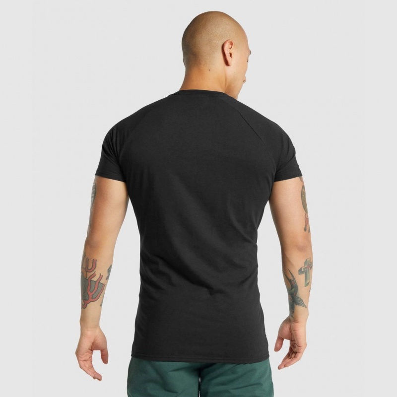 μπλουζακια Gymshark Critical 2.0 μαυρα | 475QGEMUL