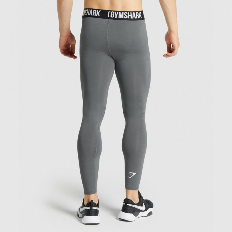 Κολαν Gymshark Element Baselayer Charcoal | 534CSNBAV