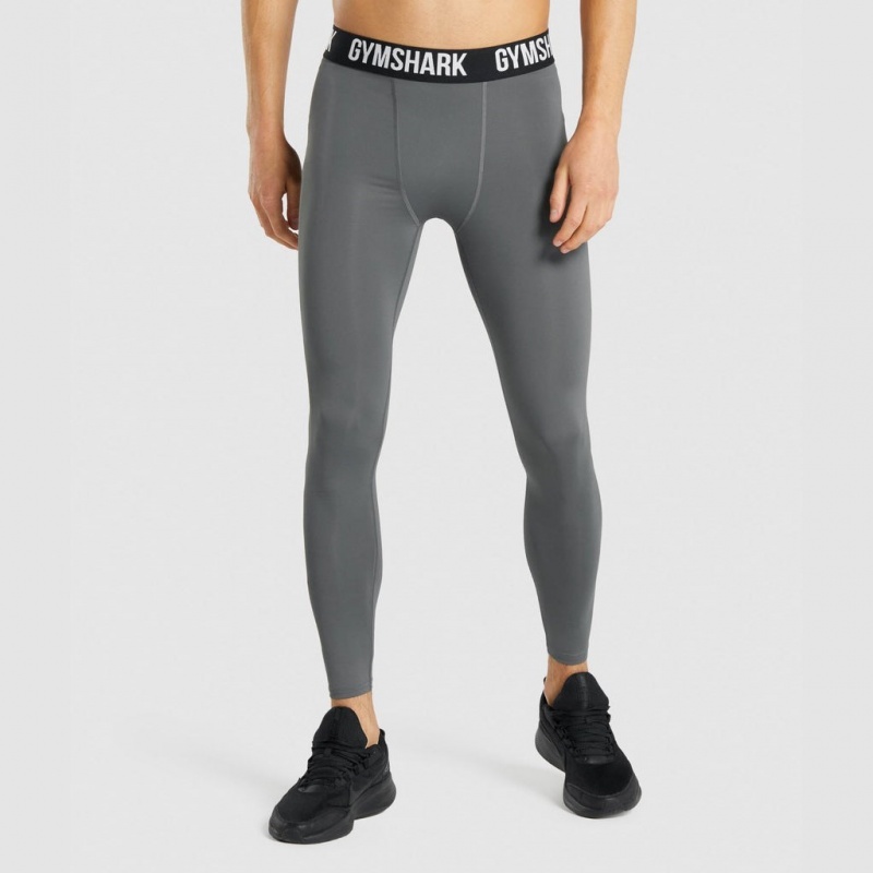Κολαν Gymshark Element Baselayer Charcoal | 534CSNBAV