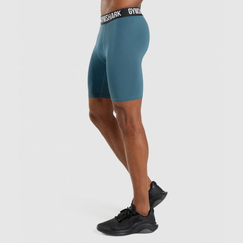 Σορτσ Gymshark Element Baselayer Tuscan Teal | 372SKVEBJ