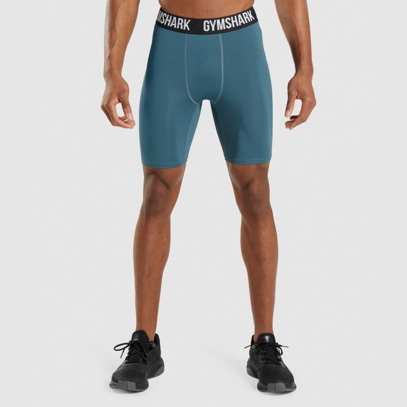 Σορτσ Gymshark Element Baselayer Tuscan Teal | 372SKVEBJ