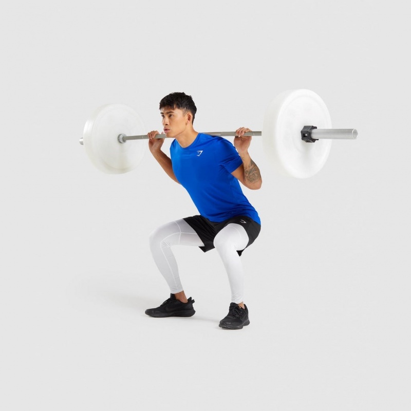 Κολαν Gymshark Element Baselayer ασπρα | 308HJNERI