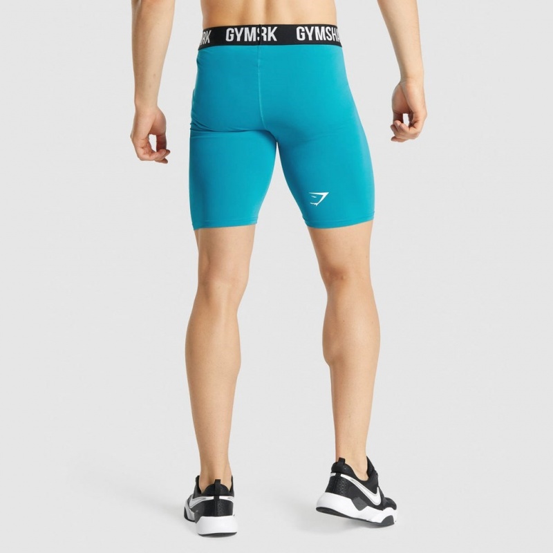 Σορτσ Gymshark Element Baselayer μπλε | 320DRHAPS