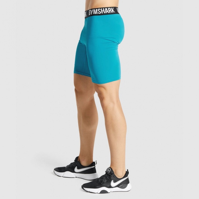 Σορτσ Gymshark Element Baselayer μπλε | 320DRHAPS