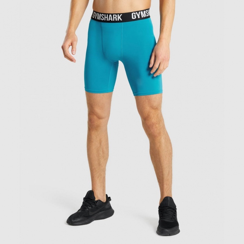 Σορτσ Gymshark Element Baselayer μπλε | 320DRHAPS