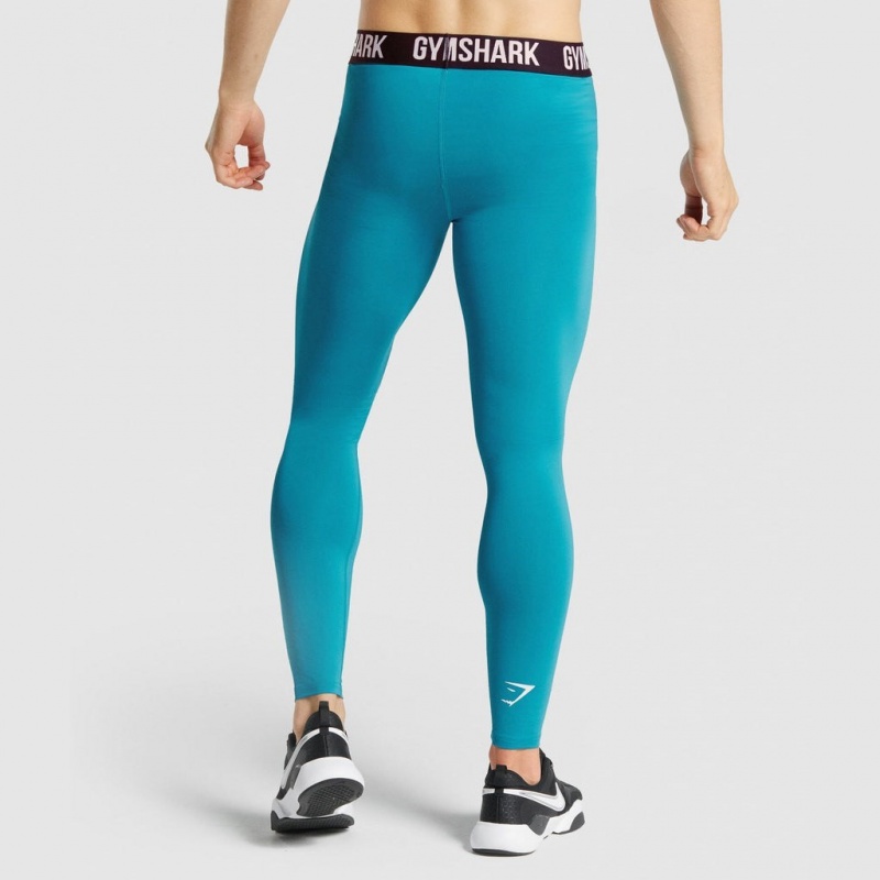 Κολαν Gymshark Element Baselayer μπλε | 320SQFWMI