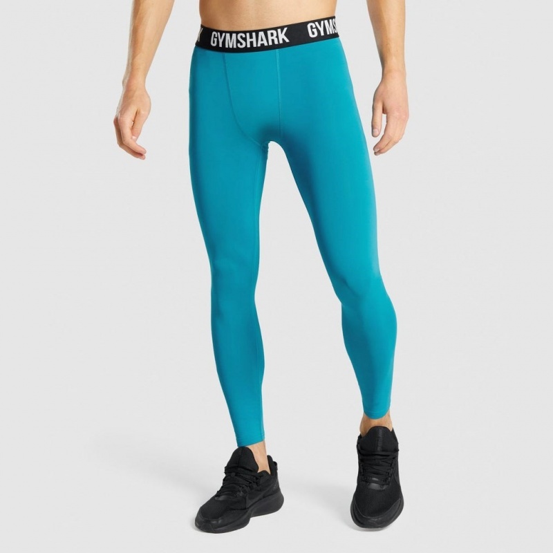 Κολαν Gymshark Element Baselayer μπλε | 320SQFWMI