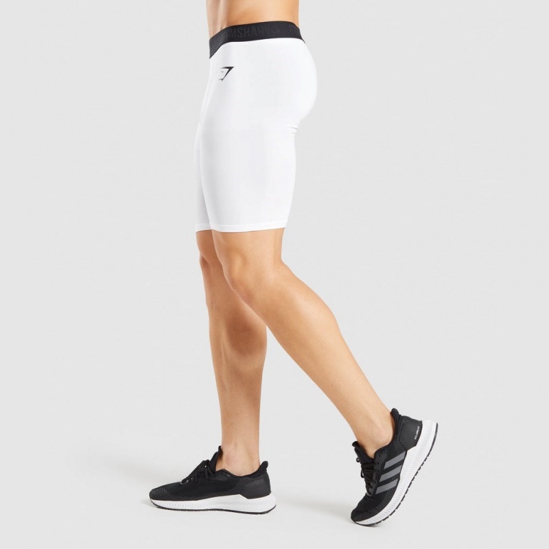Σορτσ Gymshark Element Baselayer ασπρα | 462MNSEBP