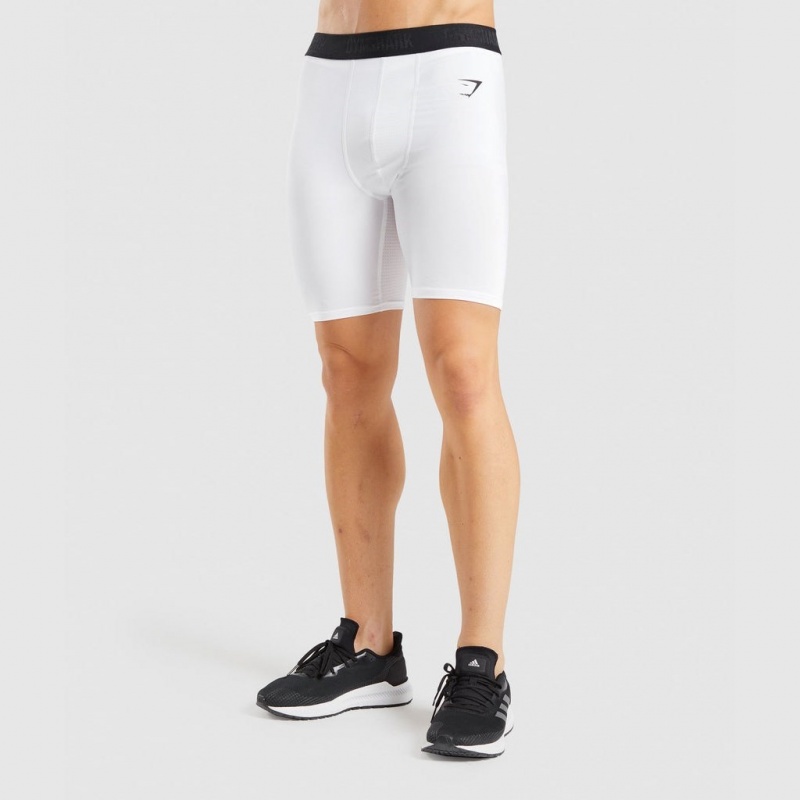 Σορτσ Gymshark Element Baselayer ασπρα | 462MNSEBP