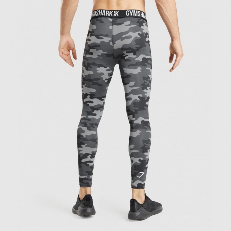 Κολαν Gymshark Element Baselayer γκρι | 935BQOMHU