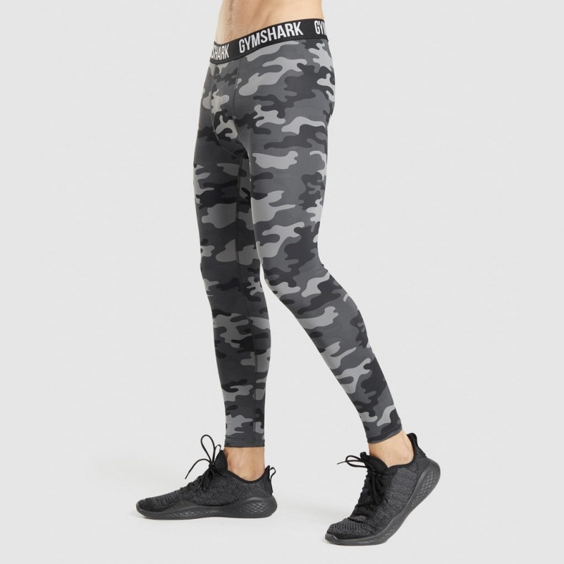 Κολαν Gymshark Element Baselayer γκρι | 935BQOMHU