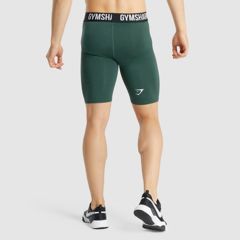 Σορτσ Gymshark Element Baselayer σκούρο πρασινο | 054UKENMD
