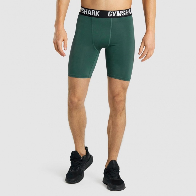 Σορτσ Gymshark Element Baselayer σκούρο πρασινο | 054UKENMD