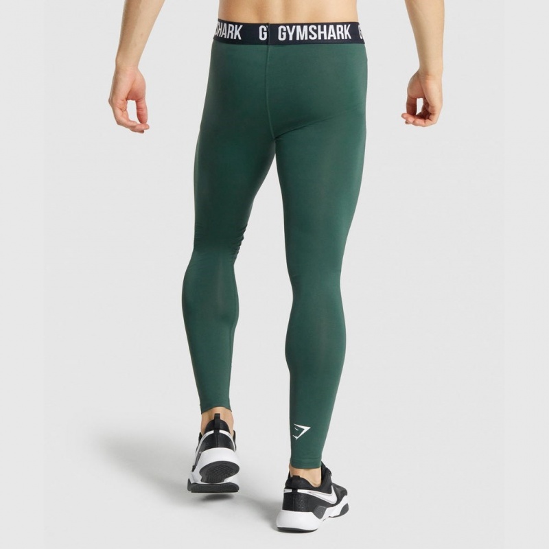 Κολαν Gymshark Element Baselayer σκούρο πρασινο | 128NBZOYH