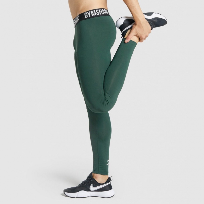 Κολαν Gymshark Element Baselayer σκούρο πρασινο | 128NBZOYH