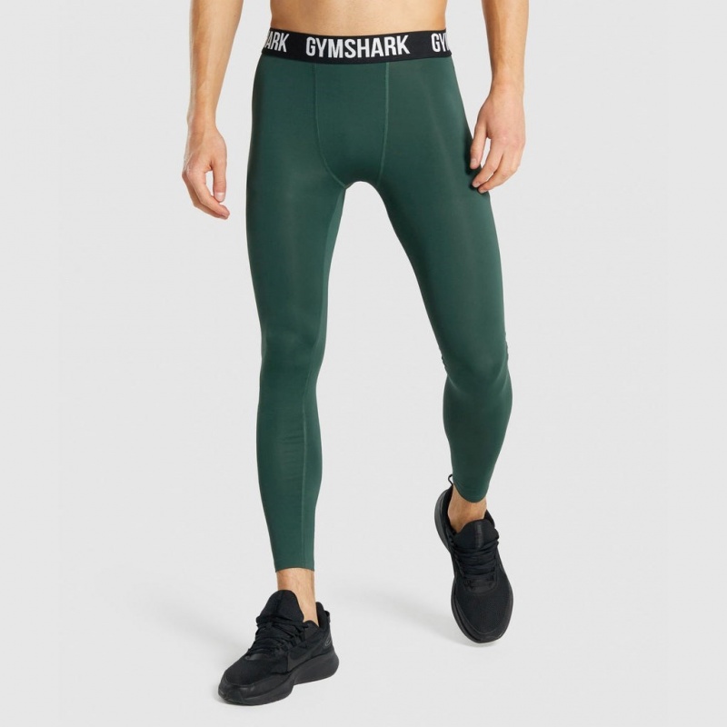 Κολαν Gymshark Element Baselayer σκούρο πρασινο | 128NBZOYH