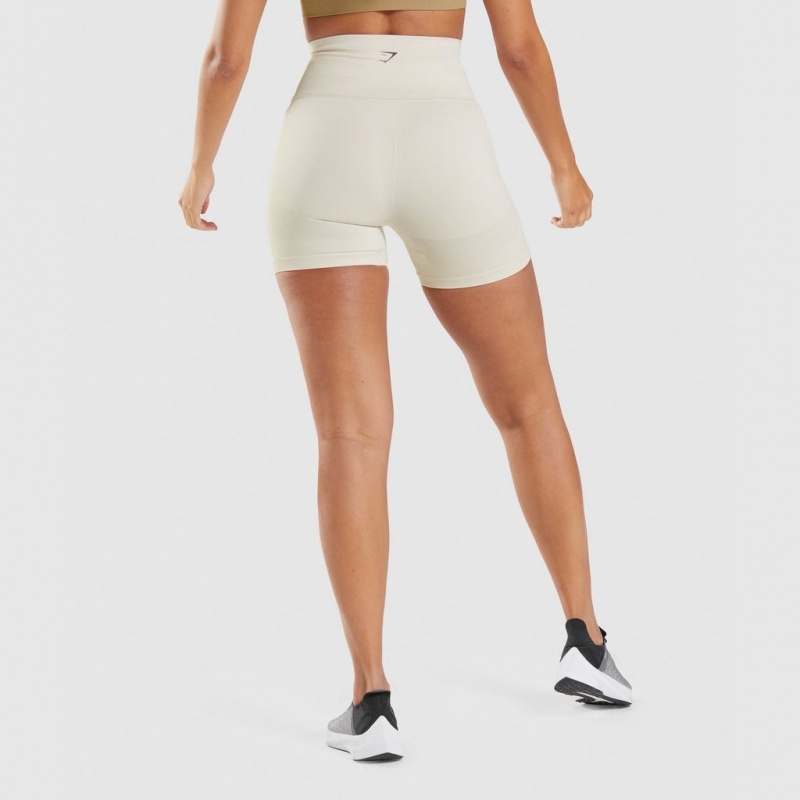 Σορτσ Gymshark Energy Seamless ασπρα | 018DTSMUJ