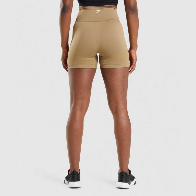 Σορτσ Gymshark Energy Seamless καφε | 218MGHSNV