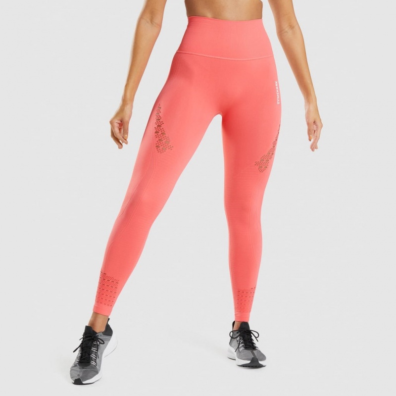 Κολαν Gymshark Energy Seamless ροζ | 245DEFKVJ