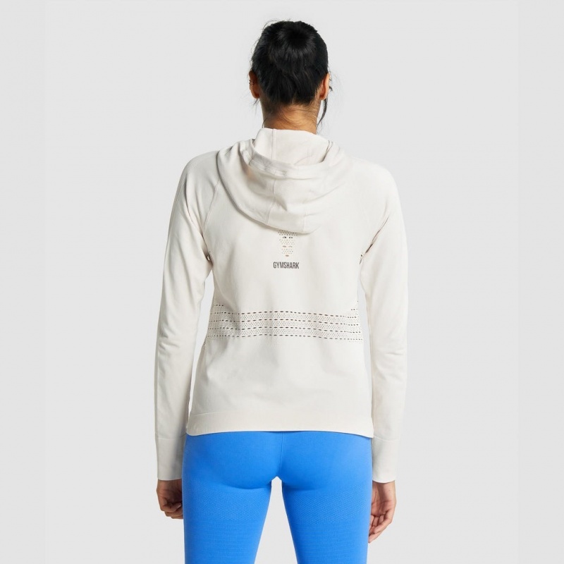 Φουτερ Gymshark Energy Seamless κρέμα | 516MWGFTK