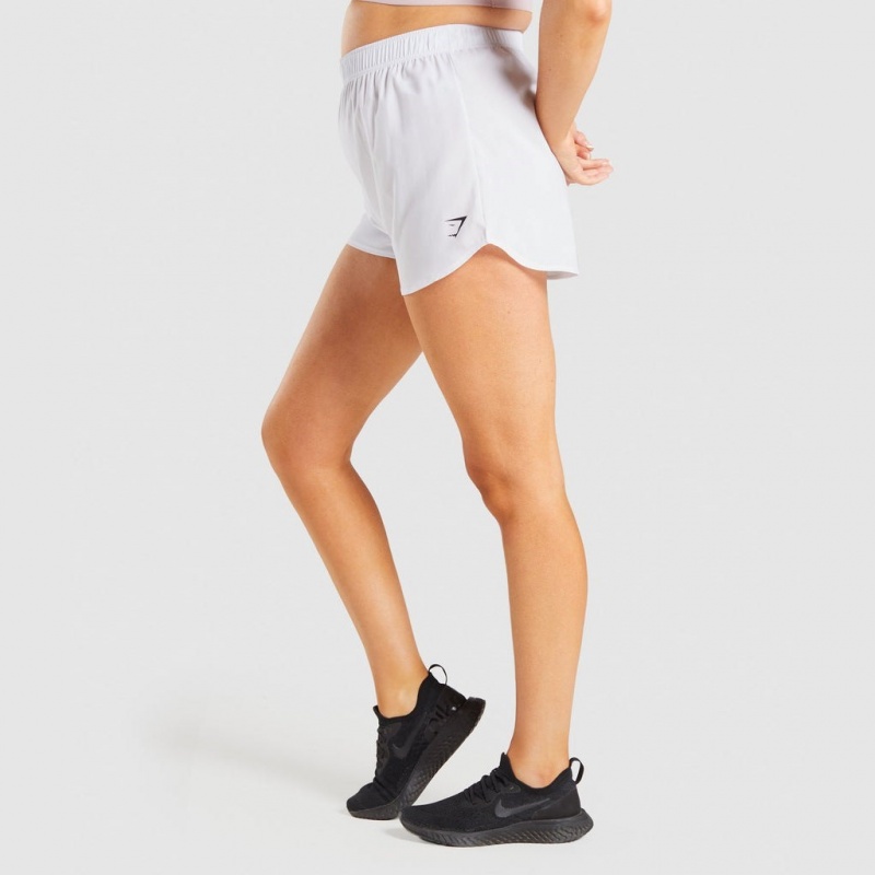 Σορτσ Gymshark Essential Loose Αθλητικά ασπρα | 356UIBHNC