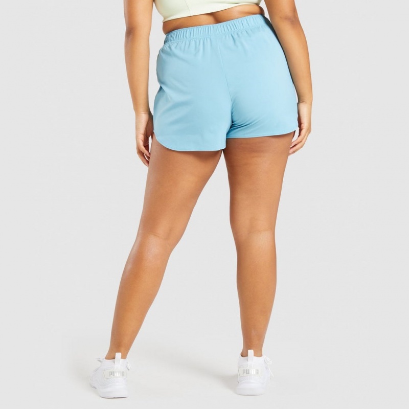 Σορτσ Gymshark Essential Loose Αθλητικά ανοιχτο μπλε | 278MCZSRE