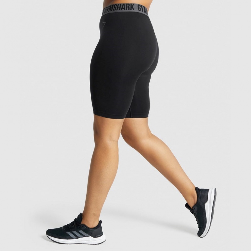 Σορτσ Gymshark Fit Seamless Cycling μαυρα | 018ZXRYWH