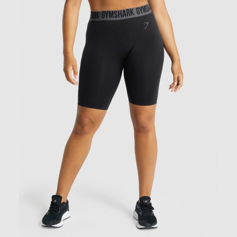 Σορτσ Gymshark Fit Seamless Cycling μαυρα | 018ZXRYWH