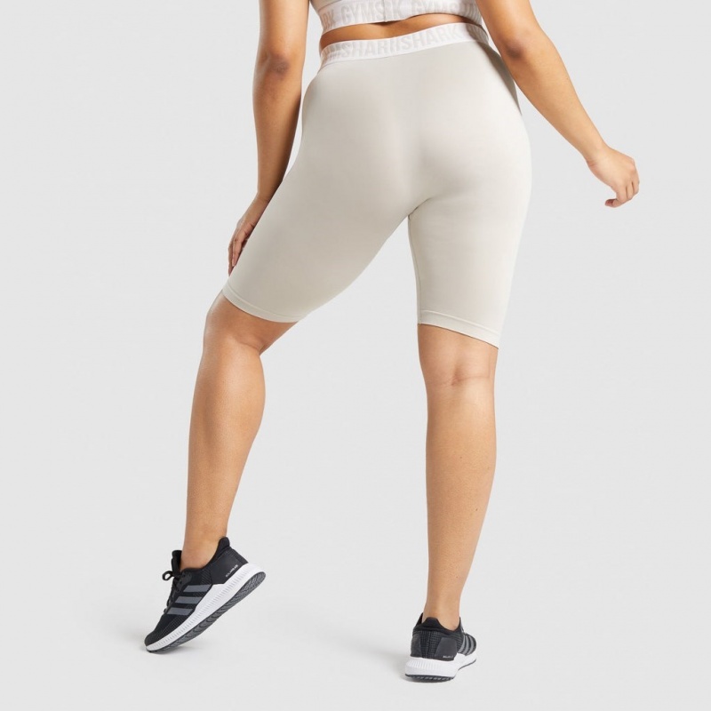 Σορτσ Gymshark Fit Seamless Cycling γκρι | 267ZHAREF