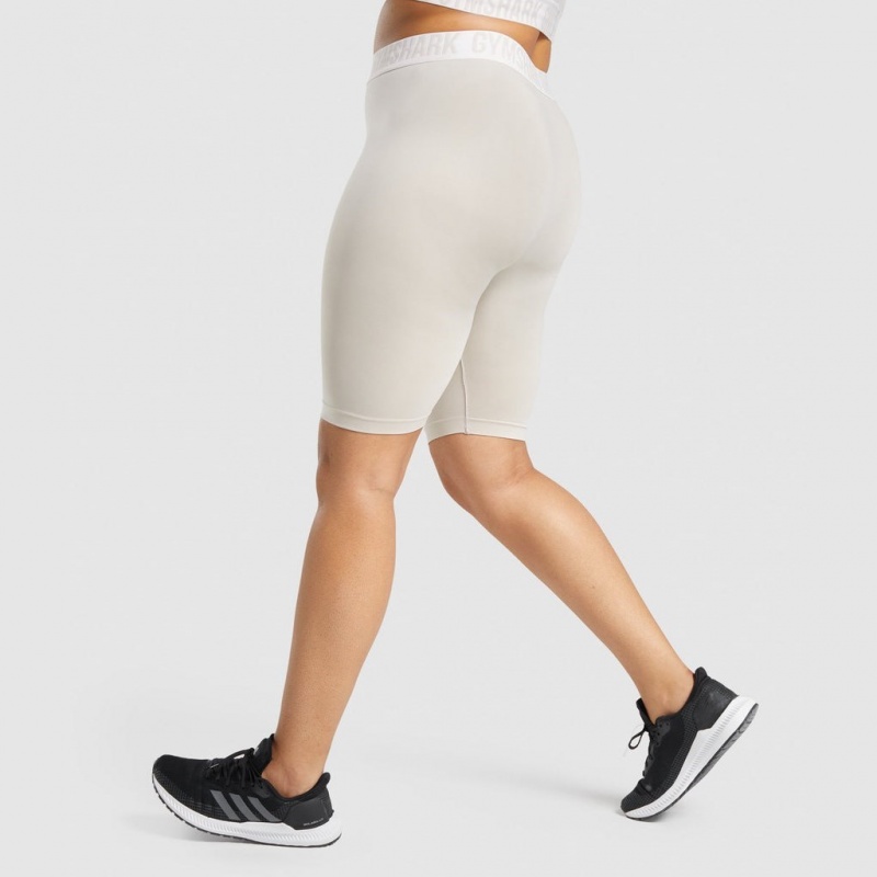 Σορτσ Gymshark Fit Seamless Cycling γκρι | 267ZHAREF