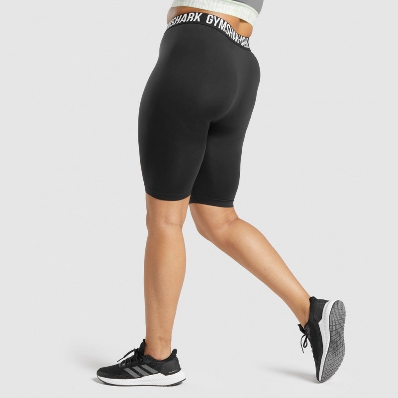 Σορτσ Gymshark Fit Seamless Cycling μαυρα | 726PORDXE