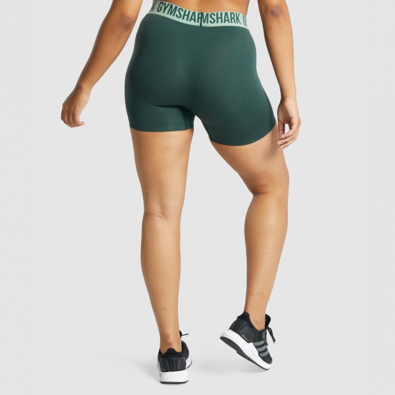 Σορτσ Gymshark Fit Seamless πρασινο | 804BURDSP