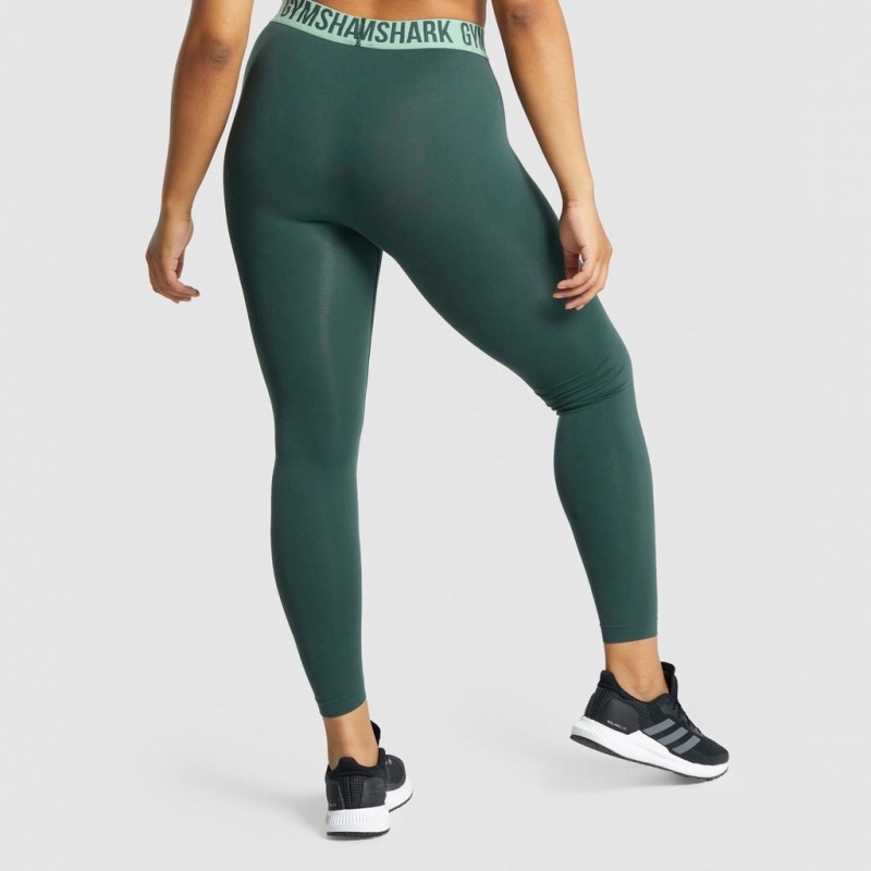 Κολαν Gymshark Fit Seamless σκούρο πρασινο | 089SNOGFT