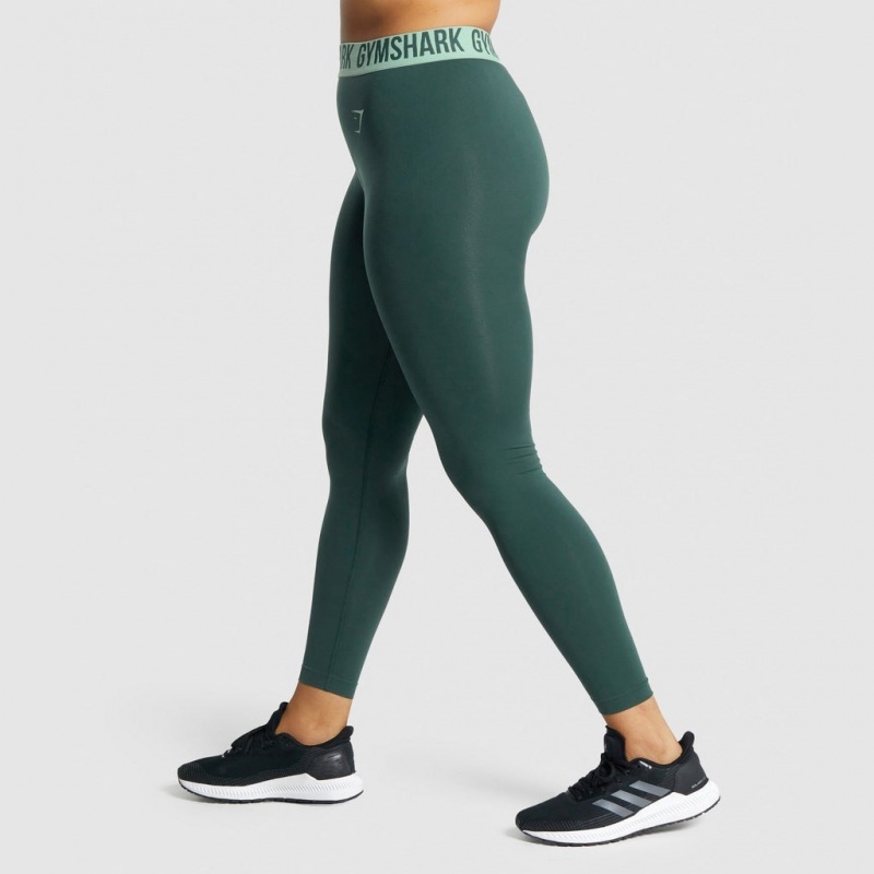 Κολαν Gymshark Fit Seamless σκούρο πρασινο | 089SNOGFT