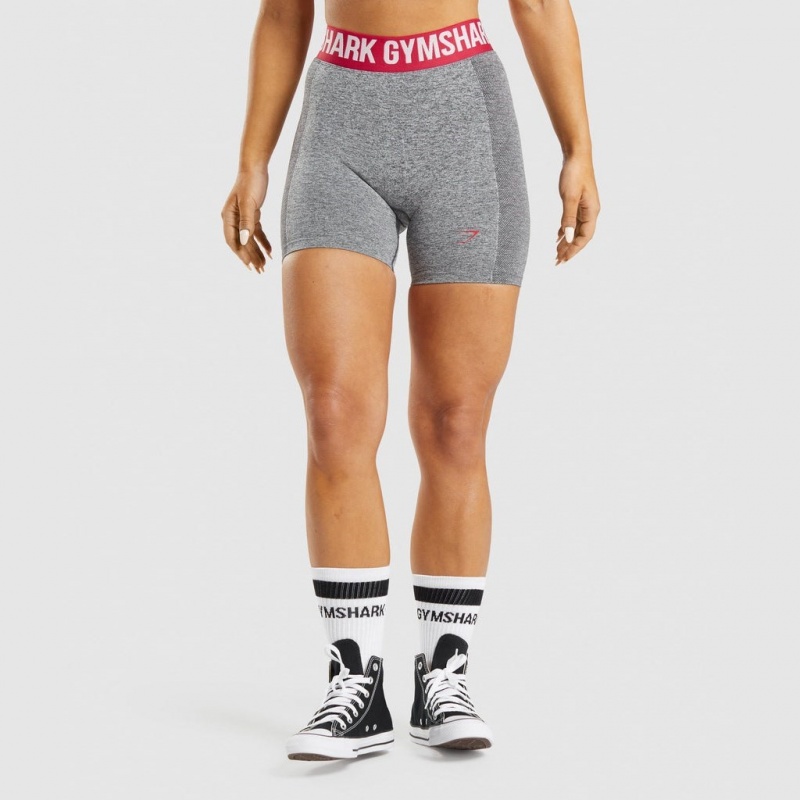 Σορτσ Gymshark Flex Charcoal Marl | 372HWQKJS