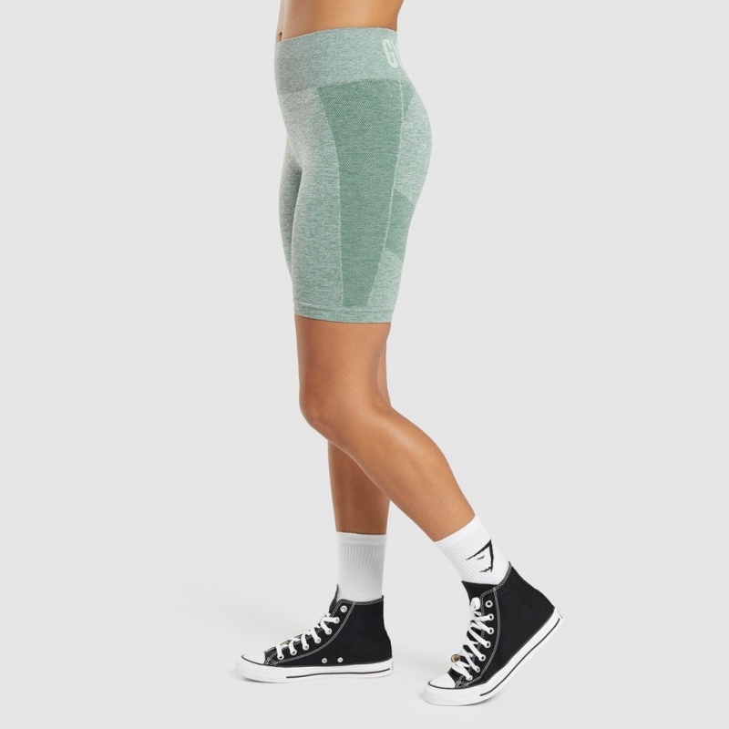 Σορτσ Gymshark Flex Cycling πρασινο | 769JUINPC