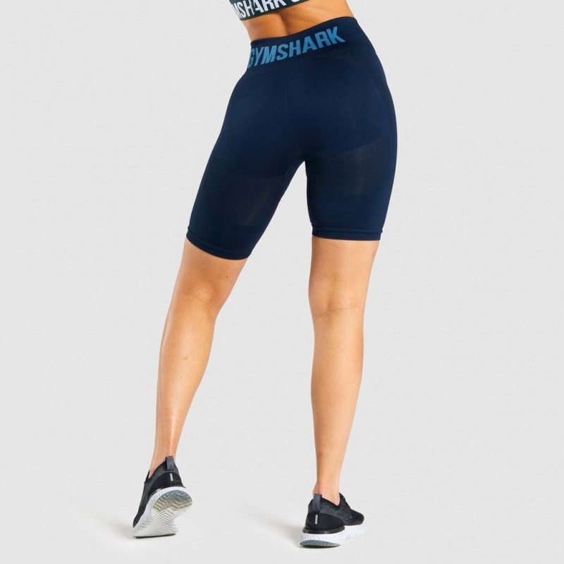 Σορτσ Gymshark Flex Cycling σκουρο μπλε | 945CQJMRF