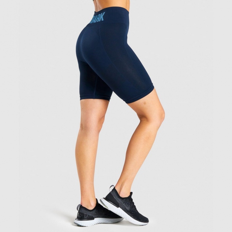 Σορτσ Gymshark Flex Cycling σκουρο μπλε | 945CQJMRF