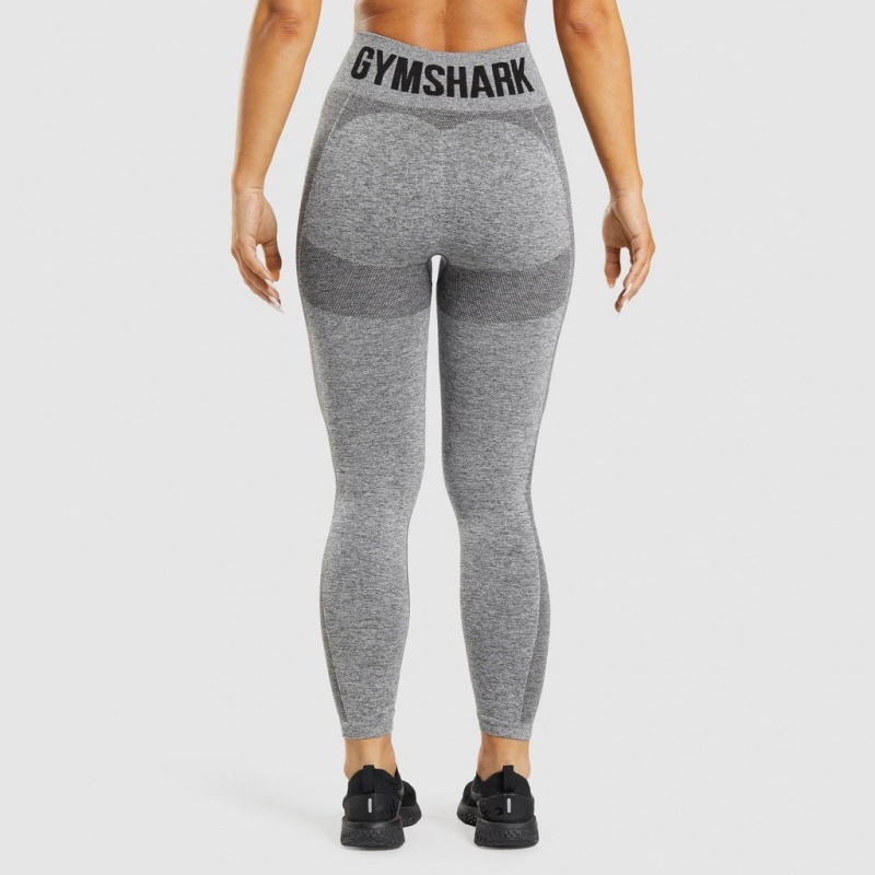 Κολαν Gymshark Flex High Waisted Charcoal Marl | 241CKLQFJ