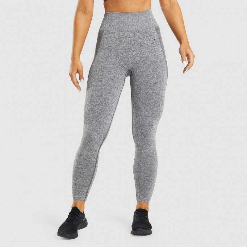 Κολαν Gymshark Flex High Waisted Charcoal Marl | 241CKLQFJ
