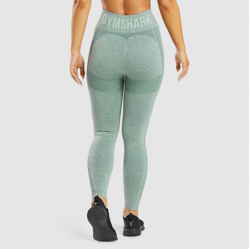 Κολαν Gymshark Flex High Waisted πρασινο | 138UVBIAL