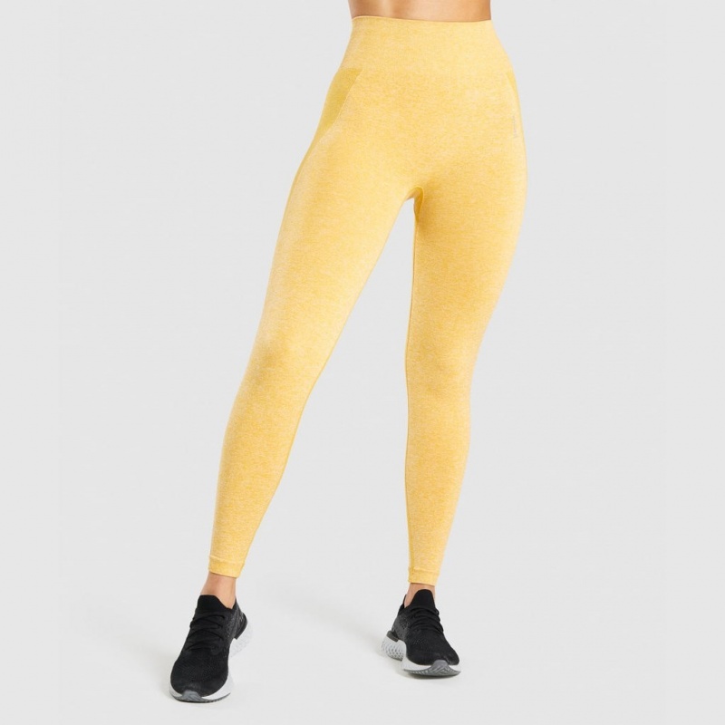 Κολαν Gymshark Flex High Waisted κίτρινα | 247BFENWI