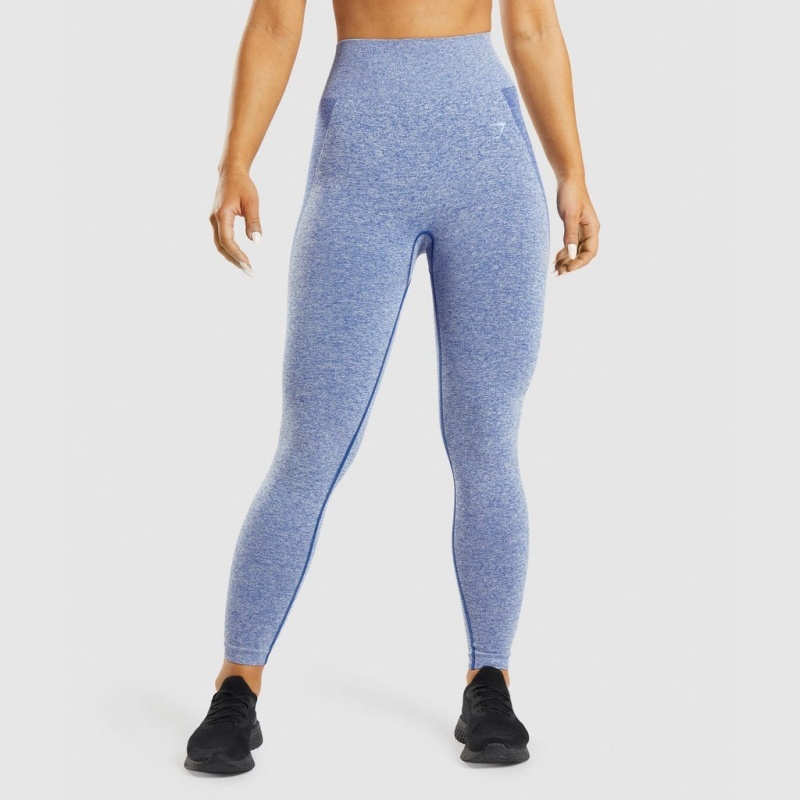 Κολαν Gymshark Flex High Waisted μπλε | 528RNWQBP