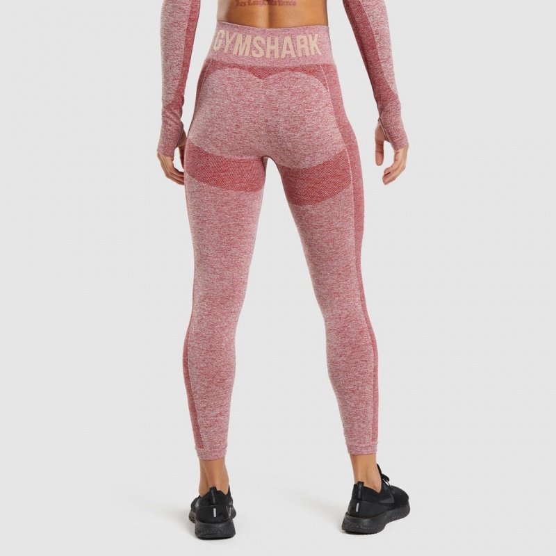 Κολαν Gymshark Flex High Waisted μπορντο | 905REPCXD
