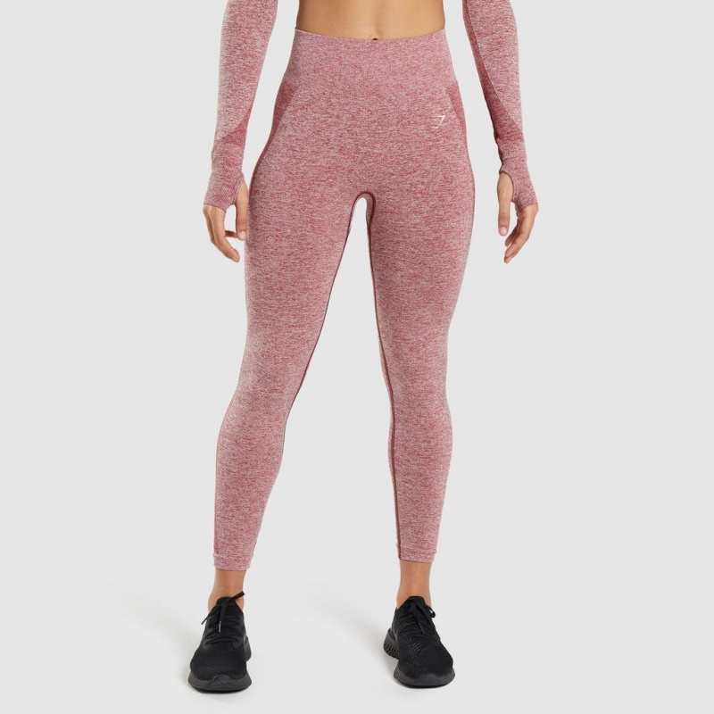 Κολαν Gymshark Flex High Waisted μπορντο | 905REPCXD