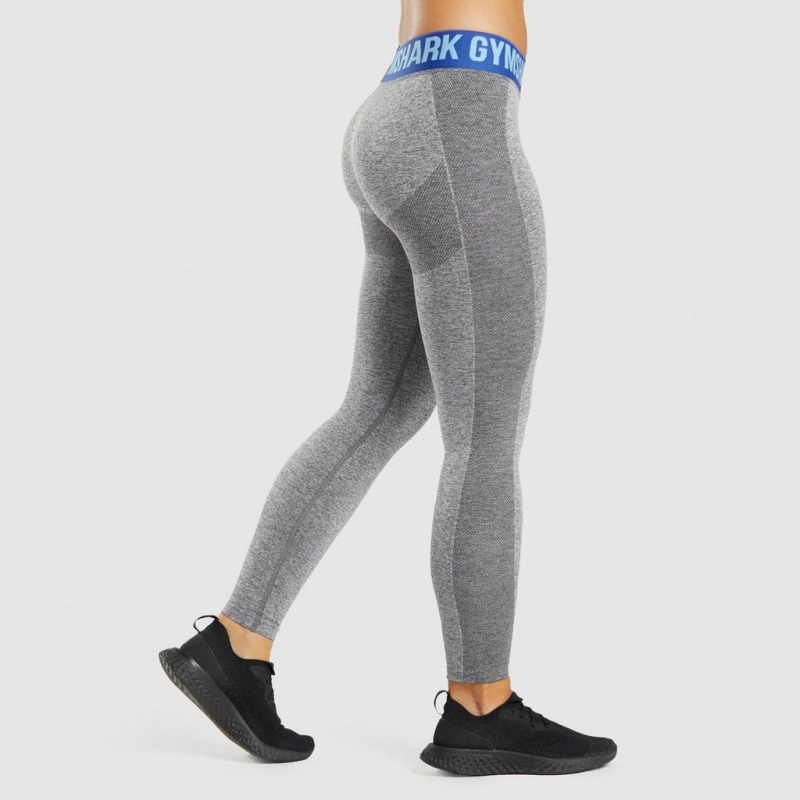 Κολαν Gymshark Flex Low Rise Charcoal Marl | 368TIWFYE