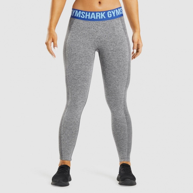 Κολαν Gymshark Flex Low Rise Charcoal Marl | 368TIWFYE